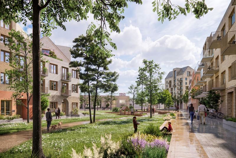 Visualisering över bostadsutvecklng